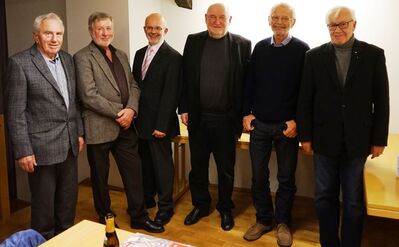 Hans Holzbauer, Helmut Scheurer, Kurt Goldmann, Heinz Layher, Herbert Dieter-Krähling, Karlheinz Hirner