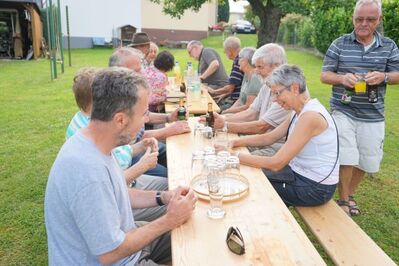 Eine Erfrischung, nach einem ausgiebigem Spaziergang
