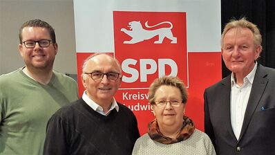 Michael Rupps, Günter Raupp, Erika Raupp, Claus Schmiedel