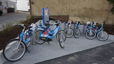 Die neue Radstation in Hochberg