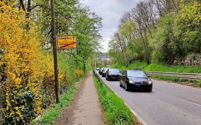 Heilbronner Straße, Wo ist der Radweg?