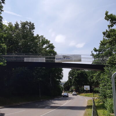 Die neue Hochberger Brücke