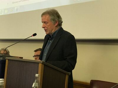 Der SPD-Fraktionsvorsitzende Hans-Michael Gritz bei seiner Haushaltsrede