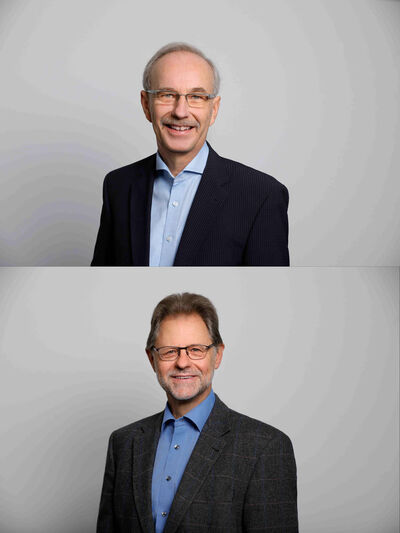 Hartmut Riedel und Gerald Winkler (Foto: M. Fuchs))